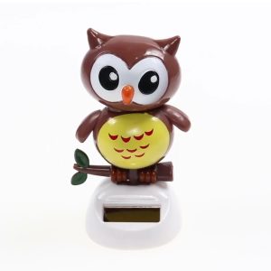 Bólogató bagoly - napelemes dísz autóba, íróasztalra (BBKM) (SB) - Image 6