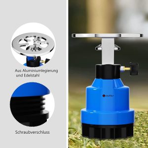 Scheffler K-192 hordozható kemping gázfőző (BBL) (BBKM) - Image 6