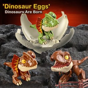 Meglepetés dínó kinyitható tojásban - harapós dinoszaurusz bébi 6 mozgatható izülettel (BBJ) - Image 4