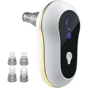 Mini mitesszer eltávolító készülék - vákuumos pórustisztító 5 cserélhető fejjel - 1,6 W (BBV) - Image 10