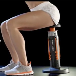 SQM alakformáló és farizom erősítő eszköz - guggolás könnyítő fitness edzőszék, 15 különböző guggolási variáció (BBV) - Image 7