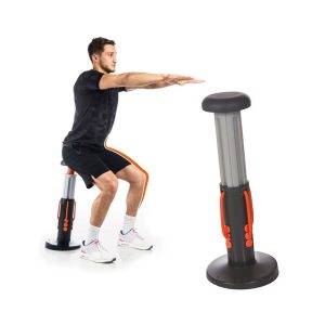 SQM alakformáló és farizom erősítő eszköz - guggolás könnyítő fitness edzőszék, 15 különböző guggolási variáció (BBV) - Image 8