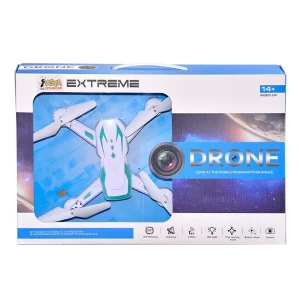 Könnyen kezelhető QuadCopter WIFI-s drón kamerával fotók és videók rögzítéséhez - fehér (BBJ) - Image 5