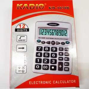 KADIO KD-1038B hagyományos számológép nagy kijelzővel - 12 számjegyes (BBL) - Image 4