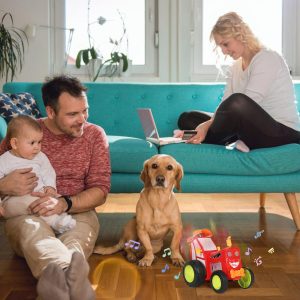 Kerge kocsi - jópofa, ugráló-táncoló távirányítós kaszkadőrautó gyerekeknek fény- és hanghatásokkal (BBJ) - Image 2