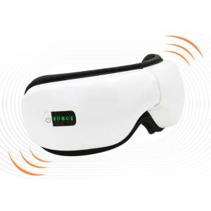 Zenélő szemmasszírozó készülék beépített Bluetooth hangszóróval - vibrációs masszázsszemüveg relaxáláshoz (BBV) (FX) - Image 7