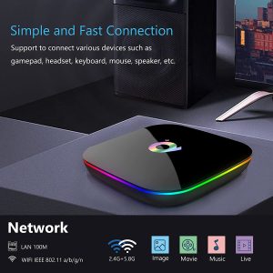 MEIQ-IT Smart TV adapter - Q PLus Ultra HD TV okosító - Android 9.0 (BBV) - Image 3