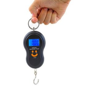 Kompakt méretű digitális kézi bőröndmérleg - poggyász súlymérő - 50 kg-ig terhelhető (BBL) - Image 3