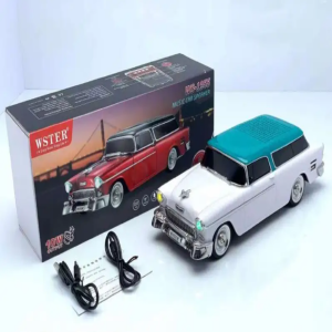 WSTER WS-1955 amerikai retro autó hangszóró FM rádióval, USB bemenettel, villogó fényhatásokkal (BBD) (BBV) - Image 5