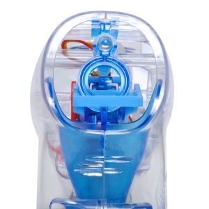 Buborékfújó pisztoly átlátszó műanyagból LED világítással - gyerekeknek, fotózáshoz, esküvőre (BBJ) - Image 10