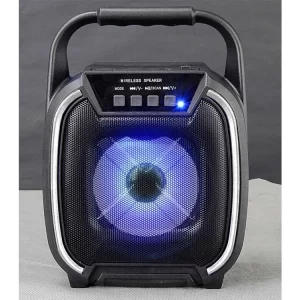 CH-V403 Bluetooth hangszóró és rádió - party hangszóró LED világítással (BBV) - Image 4