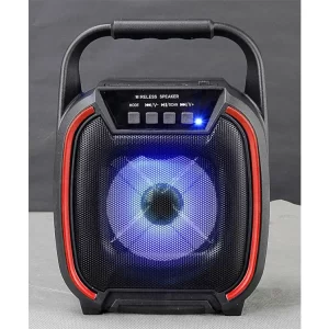 CH-V403 Bluetooth hangszóró és rádió - party hangszóró LED világítással (BBV) - Image 5