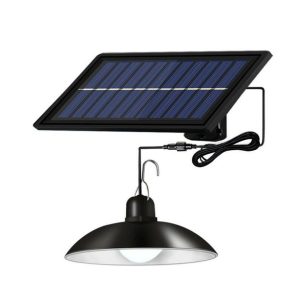 Időjárásálló, napelemes függőlámpa - energiatarékos, felakasztható kültéri világítás - 90W (BBL)(BBV) - Image 8