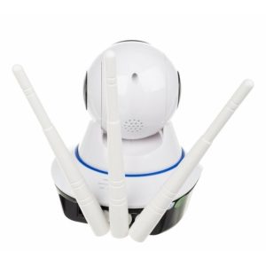 WiFi kamera beépített hang- és mozgásérzékelővel, 3 antennával - 360°-ban mozgatható (BBV) - Image 5