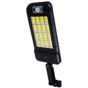 240 LED-es kültéri, mozgásérzékelős szolár napelemes lámpa - 4 világítási móddal, hideg fehér (BBD) - Image 9