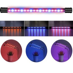 Flexibilis csíptethető-, és állítható 2 karos LED növénynevelő lámpa - 3 világítási móddal, 9 állítható fényerősséggel (BBM) (ST) - Image 8
