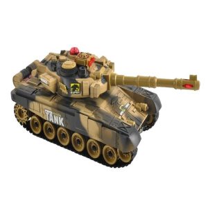 KING nagyméretű, valósághű távirányítós AKKUS tank gyerekeknek - hang-, és fényhatásokkal (BBJ) - Image 7