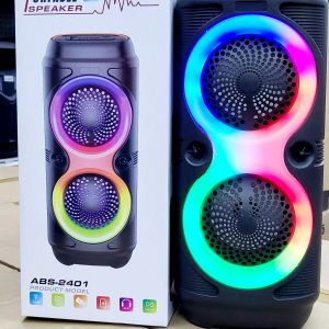 ABS-2401 Bluetooth party hangfal 1800 mAh akkumulátorral, lenyűgöző RGB LED fényekkel és erős basszussal (BBKM) (BBV) - Image 4