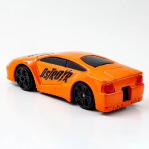 TopSpeed slusszkulccsal indítható, kilövős, retro fém vázas kisautó - narancssárga (BBJ) - Image 3
