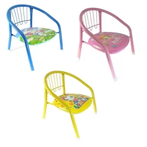 Gyermek szék puha ülőfelülettel, kényelmes háttámlával és stabil vázzal - mesefigurás kisszék rajzoláshoz, asztali játékokhoz, étkezéshez - fiús színű (BBMJ)(BBL) - Image 3