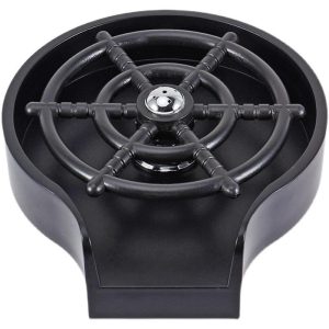 Automata pohár mosó berendezés - minden típusú pohár és palack könnyű elöblítéséhez - éttermekbe, bárokba, otthonra - fekete (BBM) (FX) - Image 13