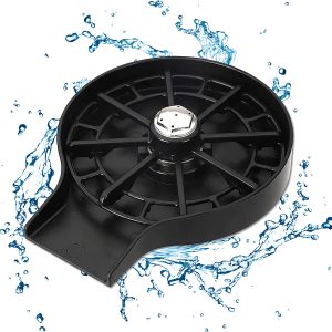 Automata pohár mosó berendezés - minden típusú pohár és palack könnyű elöblítéséhez - éttermekbe, bárokba, otthonra - fekete (BBM) (FX) - Image 6