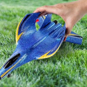 HW-33 minden irányba vezérelhető, távirányítós harci repülőgép habszivacsból - USB-ről tölthető akkumulátorral, világító lámpákkal és futóművel (BBJ) - Image 7