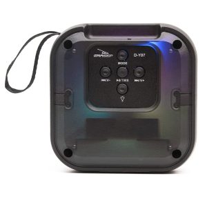 ZQS1205 RGB LED Bluetooth hangszóró - kompakt méretű hangszóró minden alkalomra - könnyen hordozható, kiváló hangminőség (BBJH) - Image 7