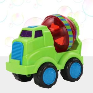 Betonkeverő alakú buborékfújó gép gyerekeknek - vidám színű, zenélő játék (BBMJ) - Image 6