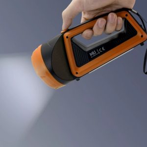 856 multifunkciós LED kézilámpa brutál fényerővel, 3 világítási móddal és IP44 vízálló vázzal - 500 méter hatótáv, power bank funkció (BBV) - Image 4