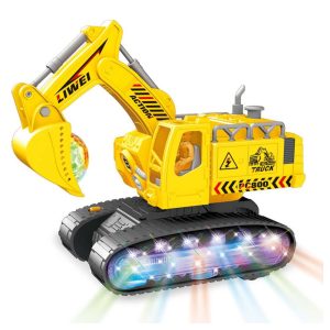 Lánctalpas kotrógép színes fényhatásokkal - minden irányba vezérelhető és forgatható (BBJ) - Image 1