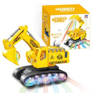 Lánctalpas kotrógép színes fényhatásokkal - minden irányba vezérelhető és forgatható (BBJ) - Image 3