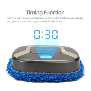 Automata robot felmosó 2 db cserélhető moppal - intelligens padlótisztító gép diffúzor funkcióval (BBV) - Image 6