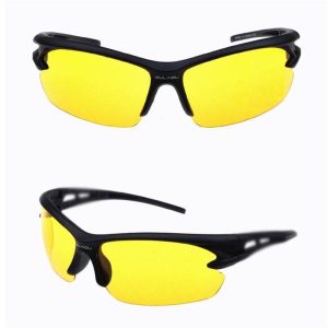 2 db sofőr szemüveg sárga lencsével a biztonságos vezetéshez - nappal szemben, éjszaka és hóesésben is megbízható (BBV) - Image 7