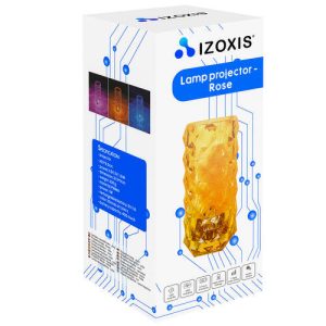 Távirányítóval és érintőpanellel is vezérelhető, kristály hatású RGB dekorlámpa - rózsa mintát vetít az asztalra (BBJ) - Image 9