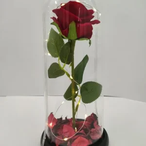 Rose of Love – LED-es örök rózsa - dekor lámpa díszdobozban (BBJ) (BBV) - Image 4