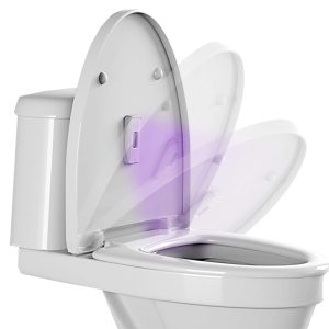 Toalett sterilizáló készülék - wc fedélre ragasztható, intelligens UVC lámpa germicid hatással (BBM) - Image 4