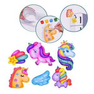 Csináld magad hűtőmágnes készlet- unikornis témájú (BBMJ) - Image 1