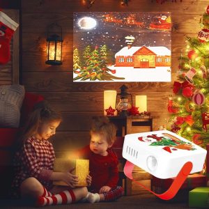 Karácsonyi projektor rengeteg kivetíthető mintával - kompakt méret, egyszerű használat (BBJ) (FX) - Image 3