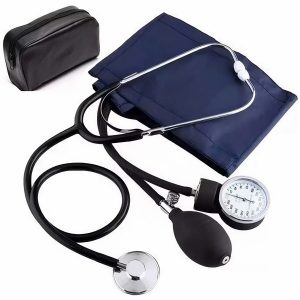 Aneroid vérnyomásmérő sztetoszkóppal - alapvető orvosi készlet otthoni használatra (THM) (BBL) - Image 3