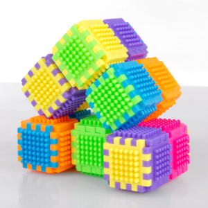 72 darabos tüsi építőjáték szett - színes készségfejlesztő építőkocka (BBMJ) - Image 3