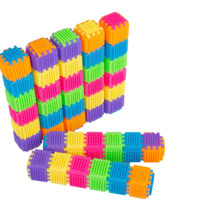 72 darabos tüsi építőjáték szett - színes készségfejlesztő építőkocka (BBMJ) - Image 5