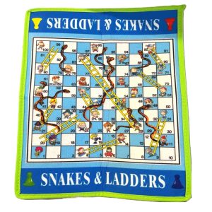 Kígyók és létrák társasjáték - Vidd magaddal a szórakozást – összecsukható és hordozható (BBLPJ) - Image 4