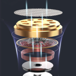 M88 vezeték nélküli Bluetooth fülhallgató LCD kijelzővel és beépített powerbank 3 féle kábellel 2000mAh  (BBV) - Image 12