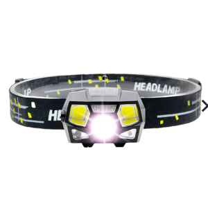 COB LED 2×40 lumenes mozgásérzékelővel és vörös fényjelzéssel ellátott fejlámpa (BBV) - Image 14
