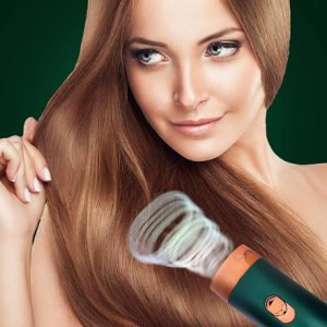 Negatív ionos 3 az 1-ben forró levegős hajszárító és hajegyenesítő fésű professzionális kefés hajszárító (BBV) - Image 3