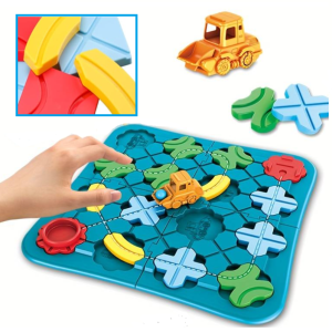Logikai autós puzzle 118 kaland labirintuspálya játék gyerekeknek (BBLPJ) - Image 9