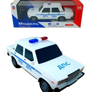 Lada-vaz 2107 távirányítós játék rendőr autó 25 cm (BBMJ) - Image 6