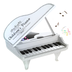 Mini piano 13 dallammal LED világítással gyerekeknek (BBJ)