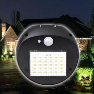 Solar kültéri fényérzékeny mozgásérzékelős, időjárásálló kerti fali lámpa (BBR) - Image 3